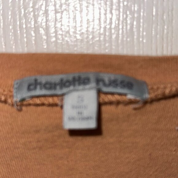 Charlotte Russe Crop Top Small - Picture 2 of 3